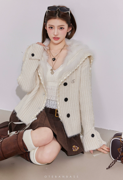OTEBANBASS Reversible Light Brown Coat (2color)