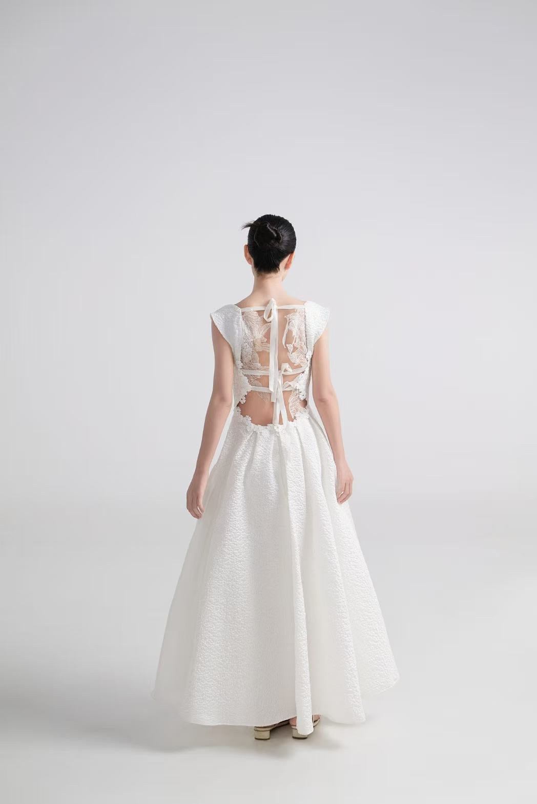 GORGEOUS Jacquard Satin Dress