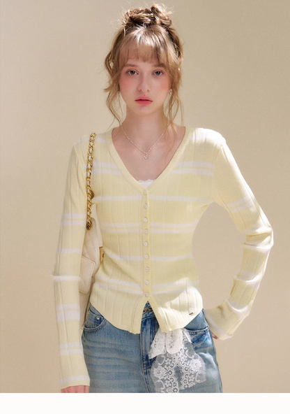 Kroche KP8076 Hollow lace patchwork top