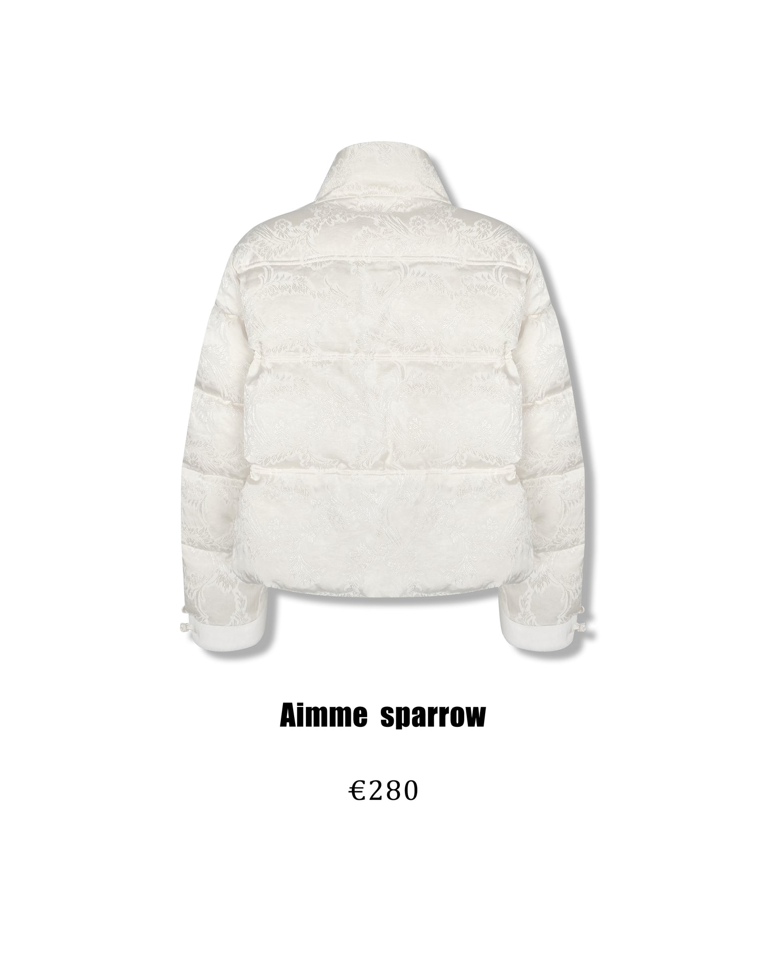 Aimme Sparrow 9068/8811 Neo-Chinese half turtleneck down jacket+Mian skirt