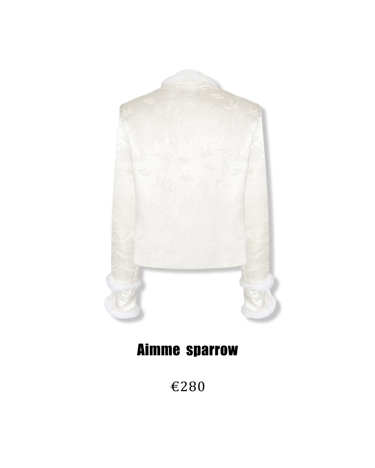 Aimme Sparrow 9070/8811 Neo-Chinese Skew collar raw edge jacket+Mian skirt