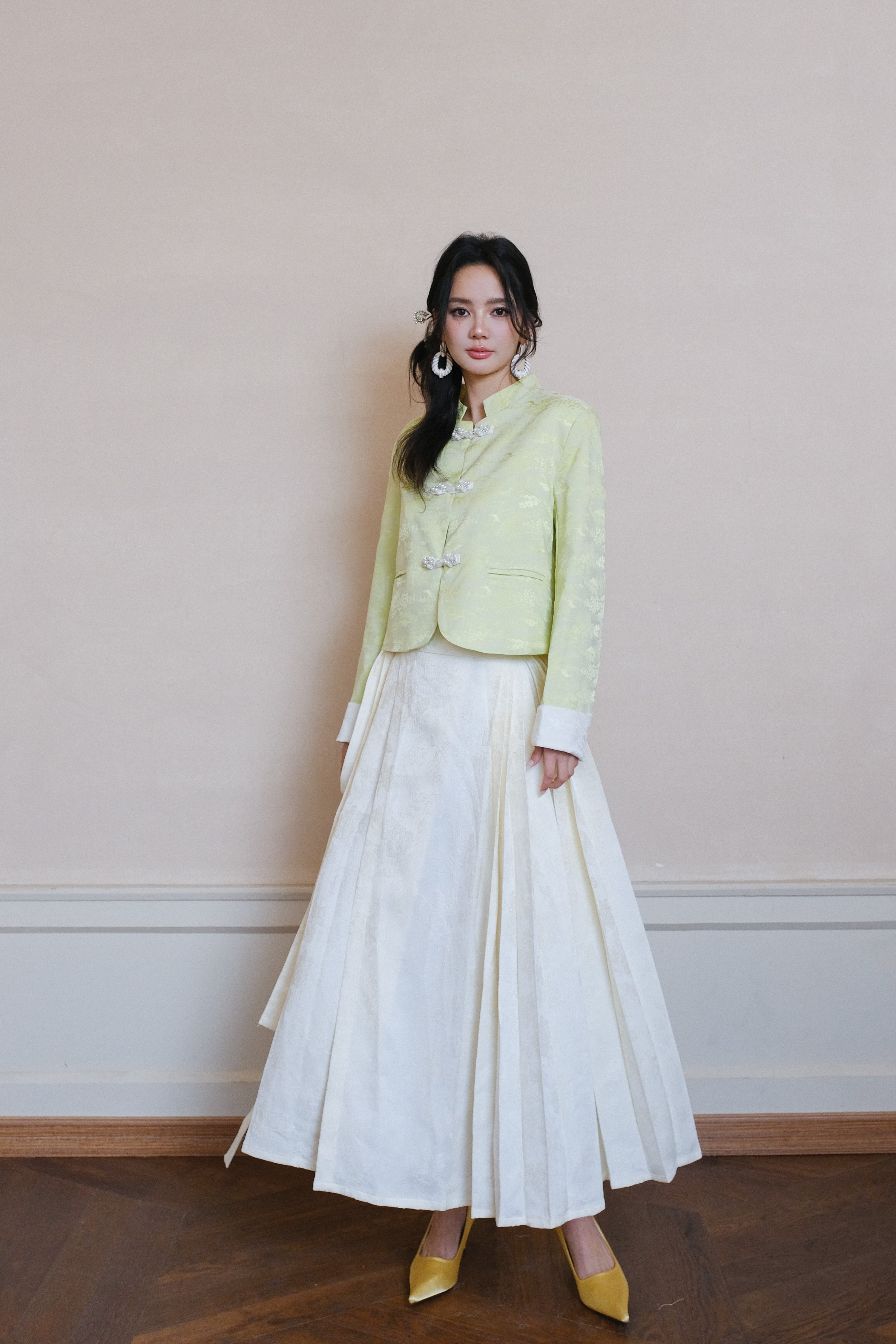 Aimme Sparrow "Neo Chinese" Jade Green Set