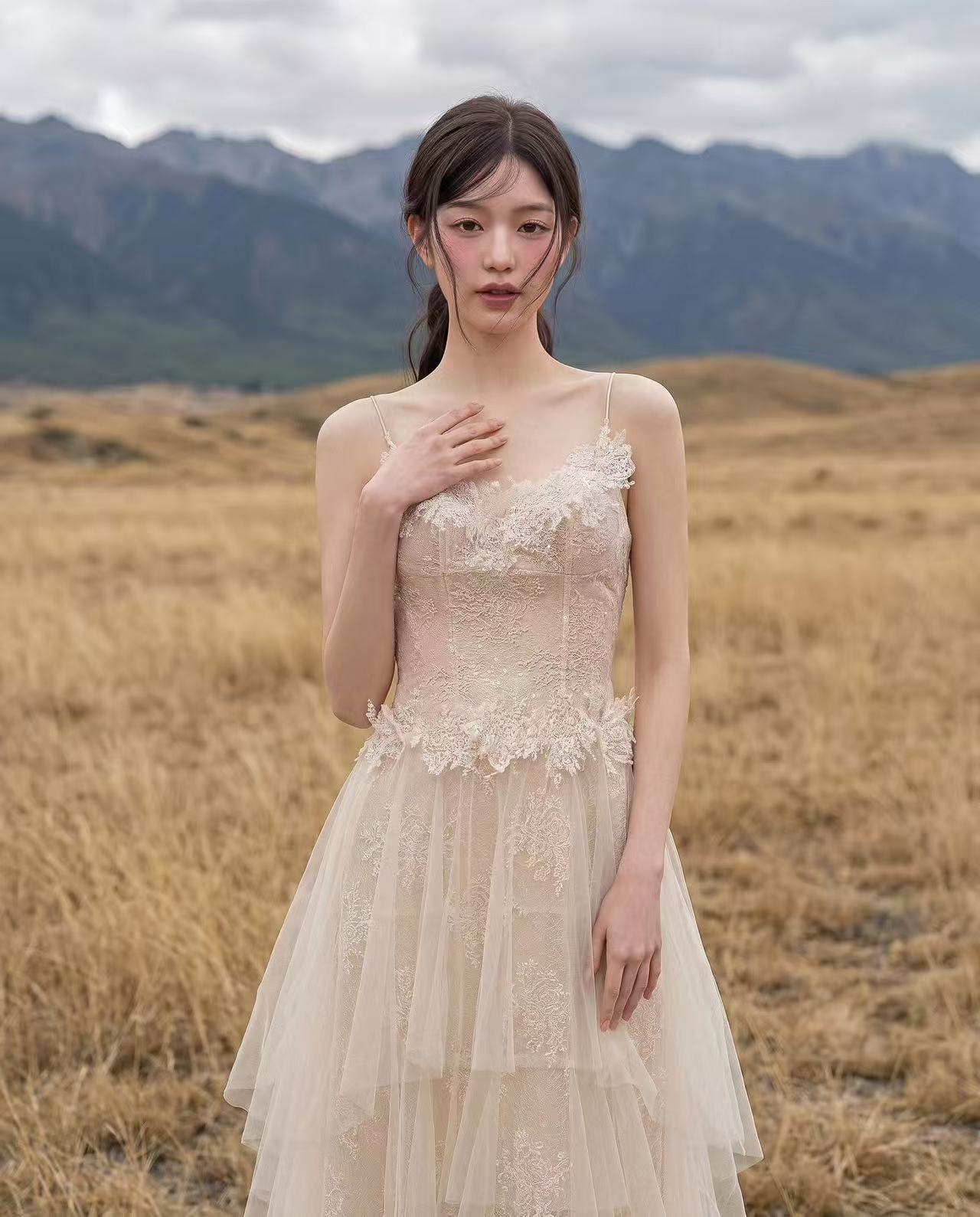 Lovelyn Genevieve Tulle Gown