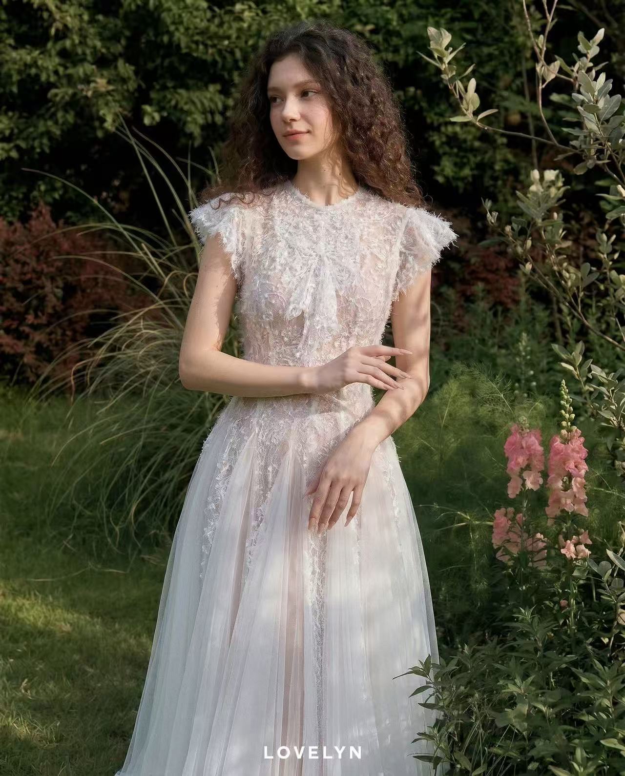 Lovelyn Ethereal Blossom Gown