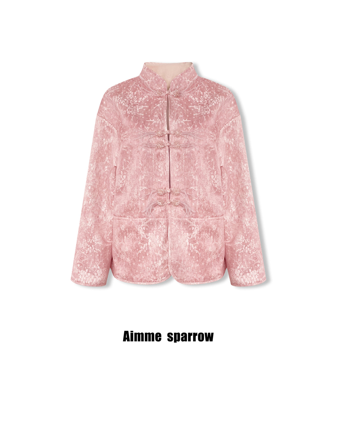 Aimme Sparrow 9710 Double Side Pink Coat