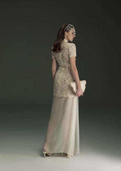 Oia Lacey Set Dress