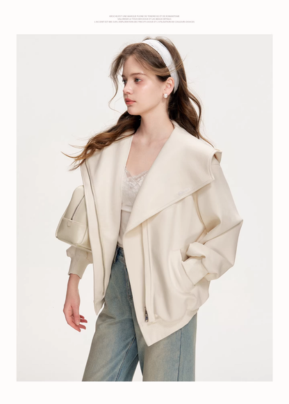 Kroche KVA8008 Embroidered loose hoodie
