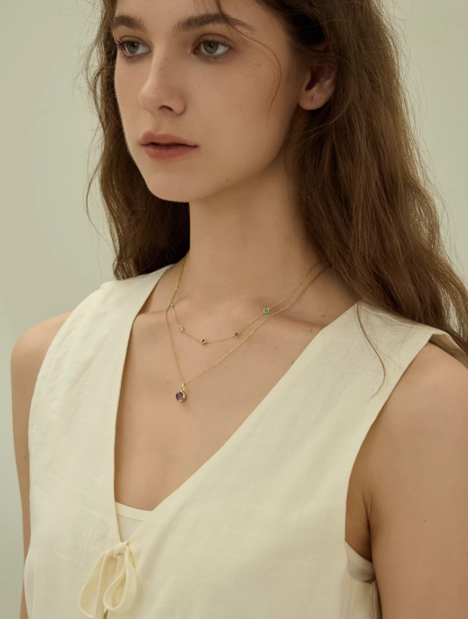 ARSIS Colorful Star Necklace