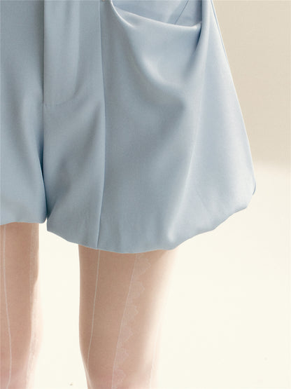 16DEWS 16D246068 A-line flower bud shorts