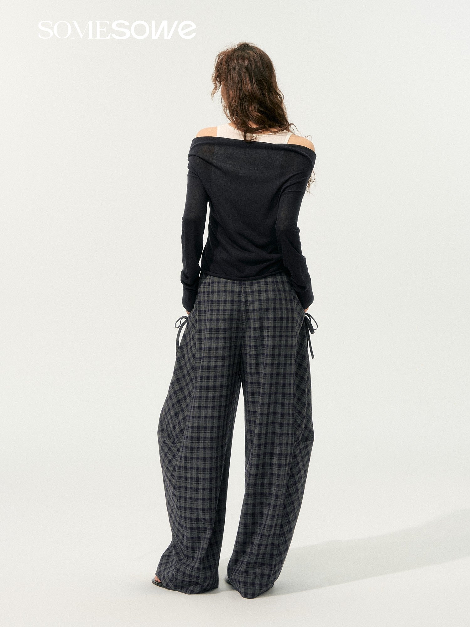 SOMESOWE S2508195 American loose curved knife pants