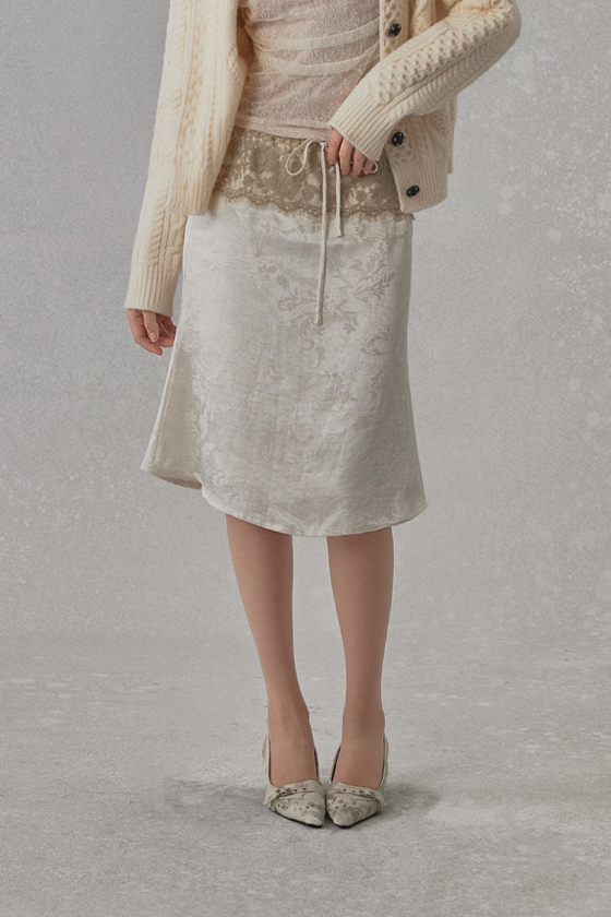 NONCESTNON N245 Fish tail lace skirt