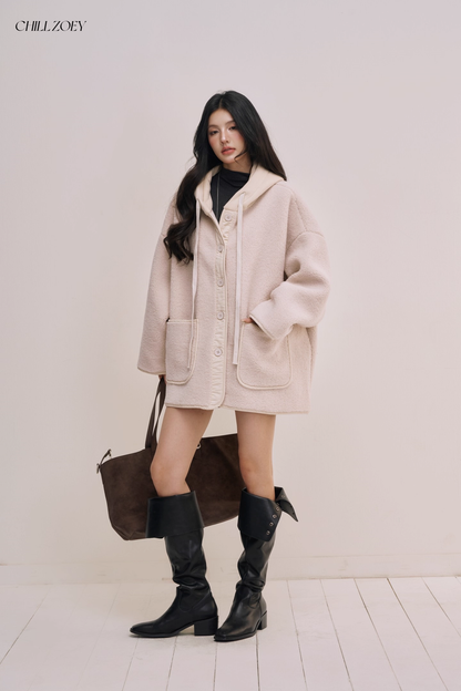 Chill Zoey M690323 Hoodie Coat