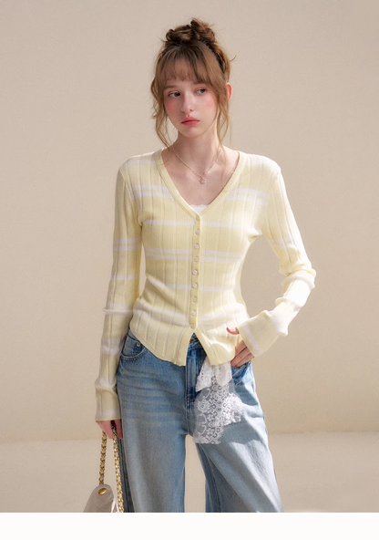 Kroche KP8076 Hollow lace patchwork top