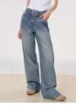 Liilou Liilou Belt Straight Jeans