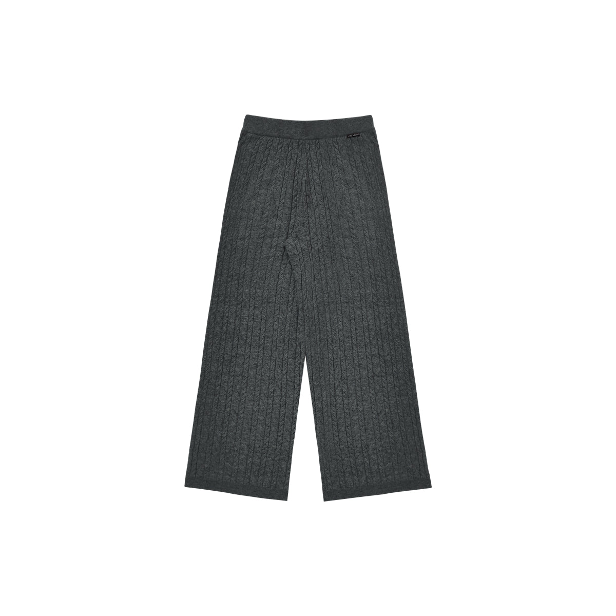 AsGony [Best Seller]  ASG24639 24653 Wool blend knitted top and slacks set