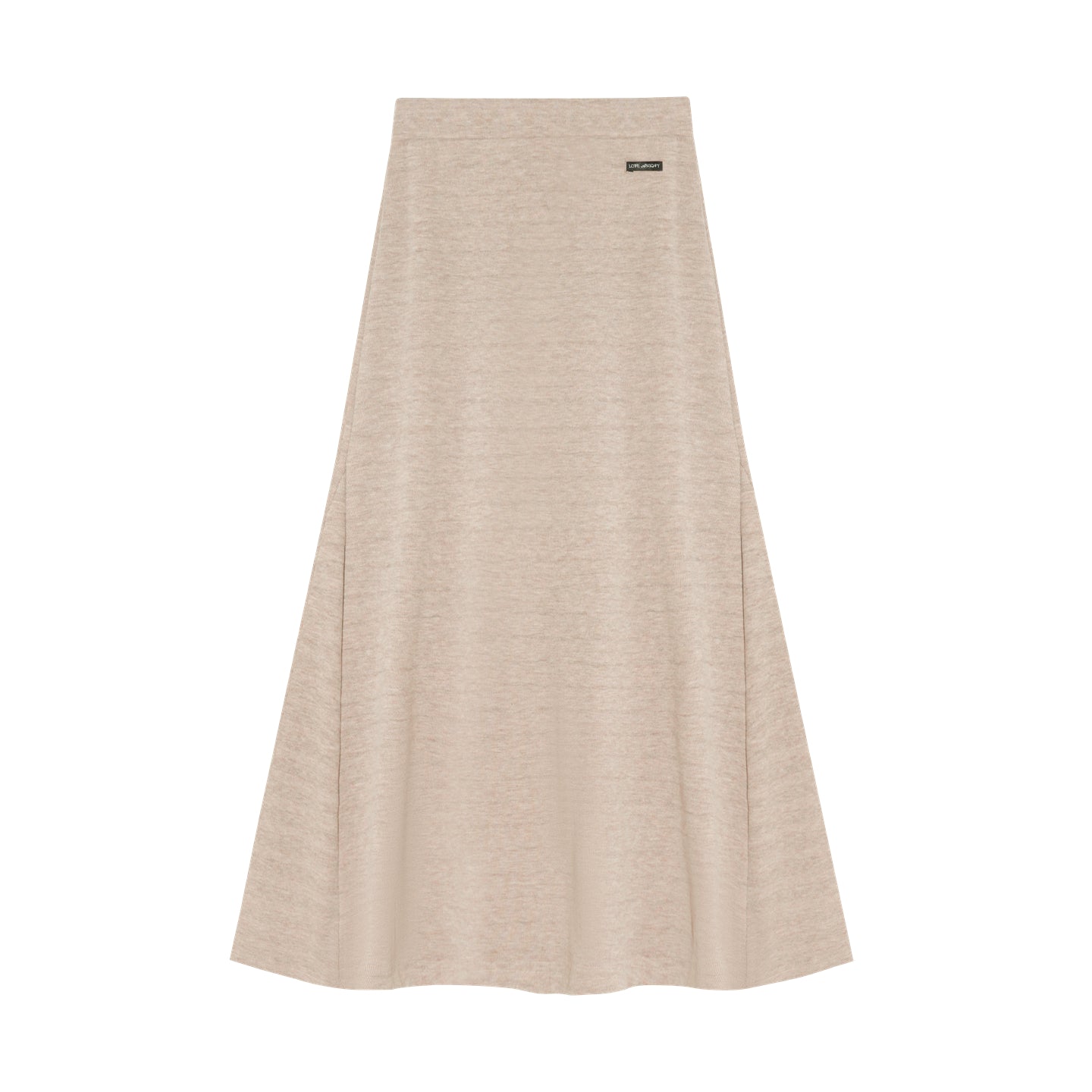 AsGony ASG25373 Elastic knitted fishtail long skirt