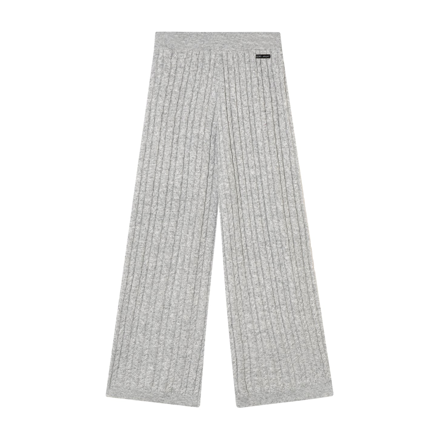 AsGony ASG25490&amp;ASG25521 Wool pullover hooded button twisted knit sweater + pants