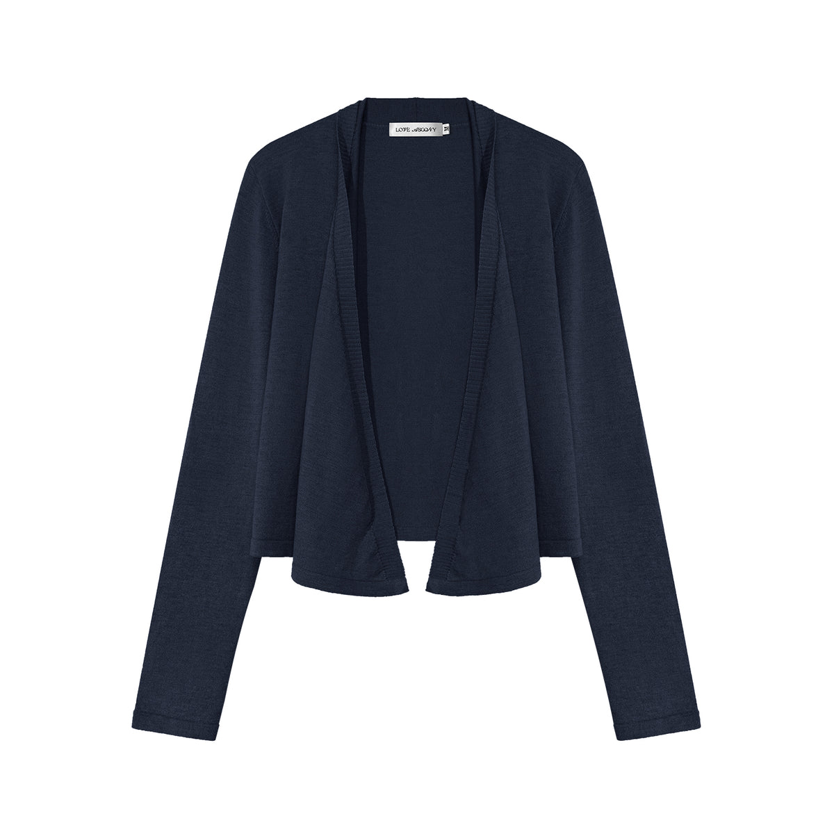 Asgony ASG26636&amp;ASG26637&amp;ASG26638 Faux-Layered Knit Set