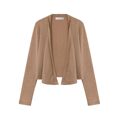 Asgony ASG26636&amp;ASG26637&amp;ASG26638 Faux-Layered Knit Set