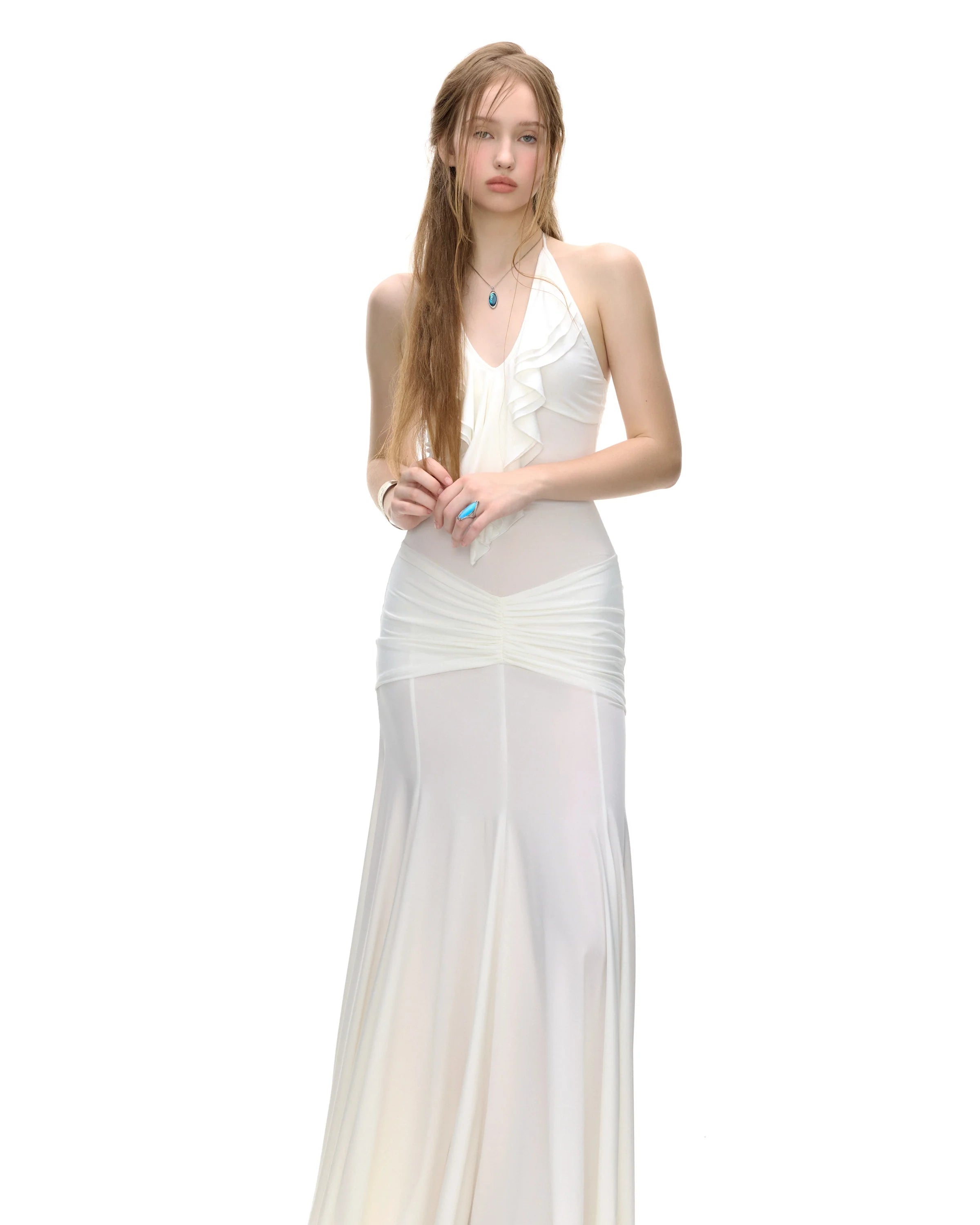 Bupbes HANNA DRESS-White