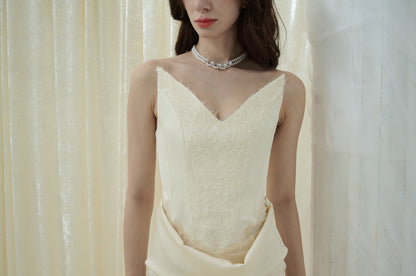 Crow Crew Flowers growing maxi dress