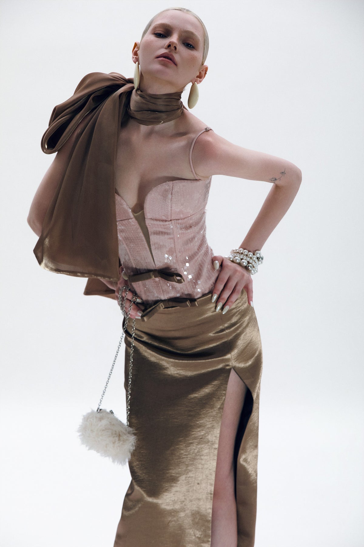 Mooris OFELIA BODYSUIT &amp; OLIVIA SKIRT