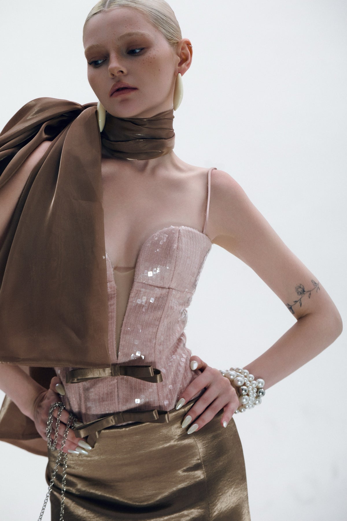 Mooris OFELIA BODYSUIT &amp; OLIVIA SKIRT