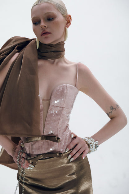 Mooris OFELIA BODYSUIT &amp; OLIVIA SKIRT