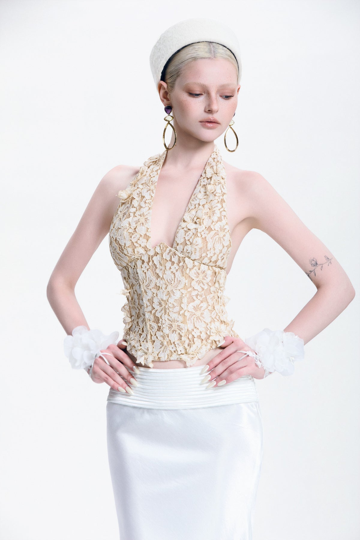 Mooris SVENA TOP &amp; FLAVE SKIRT