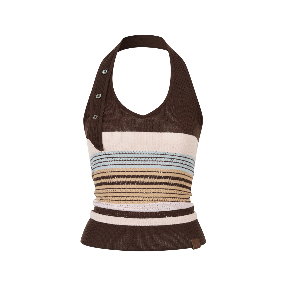 VIA PITTI VIAAK932 Striped woolen vest