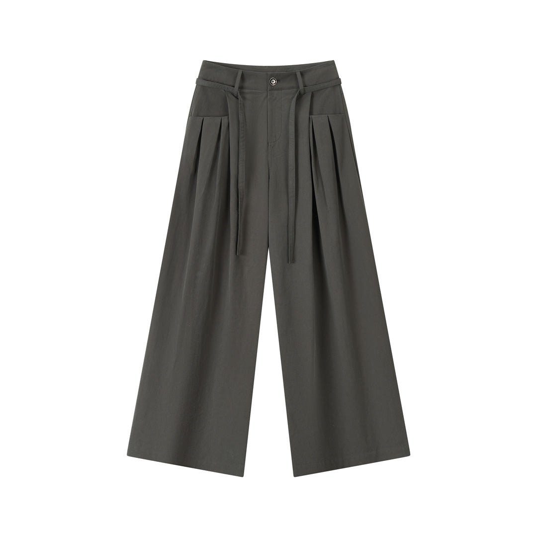 VIA PITTI VIAAP796 Folded loose fit casual pants