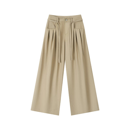 VIA PITTI VIAAP796 Folded loose fit casual pants