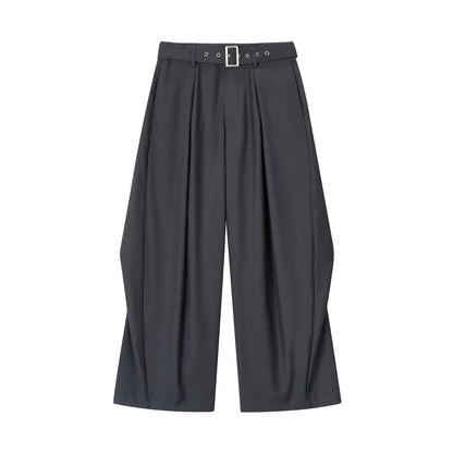 VIA PITTI VIADP723 Versatile loose long waistband suit pants