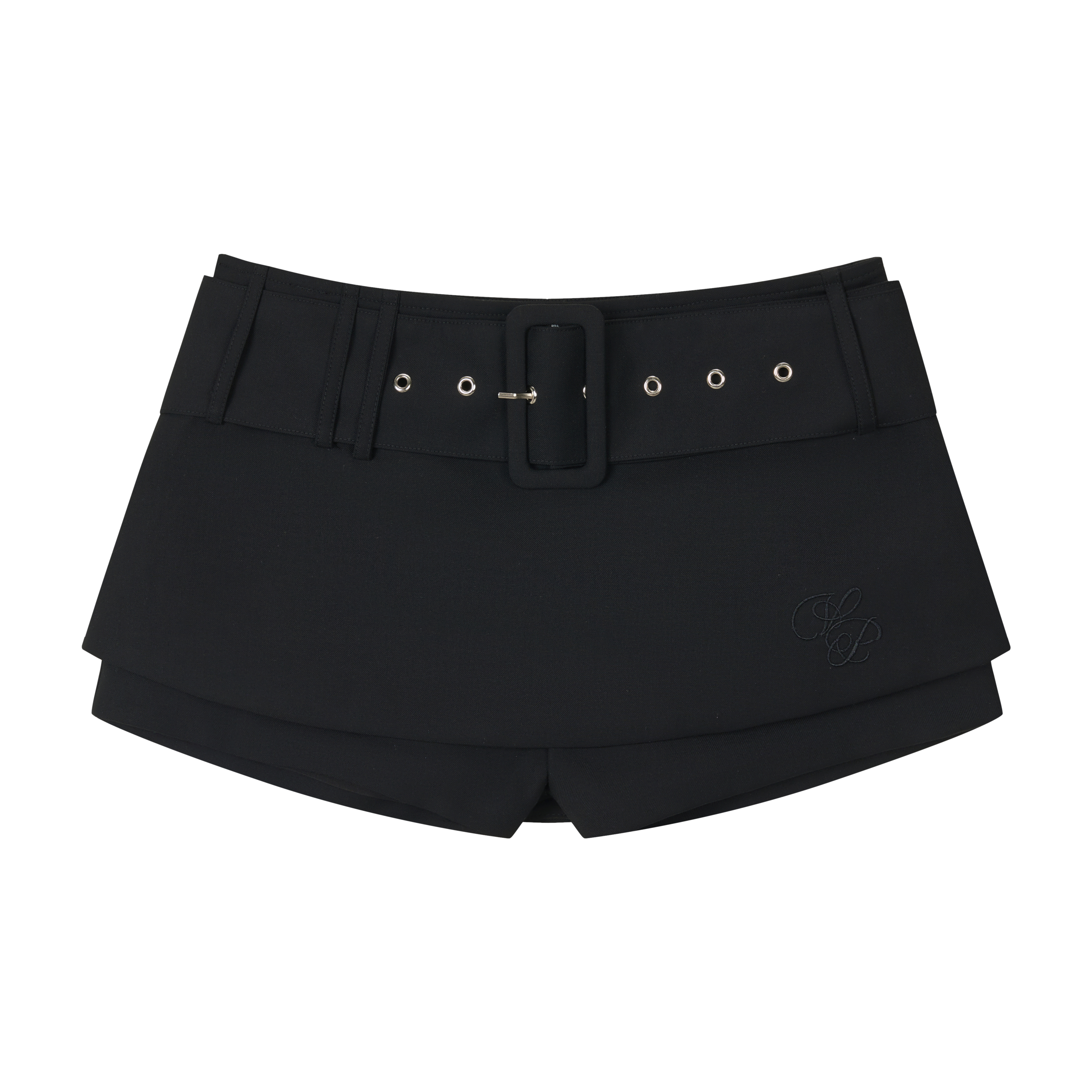 VIA PITTI VIABP301 Belt suit skirt