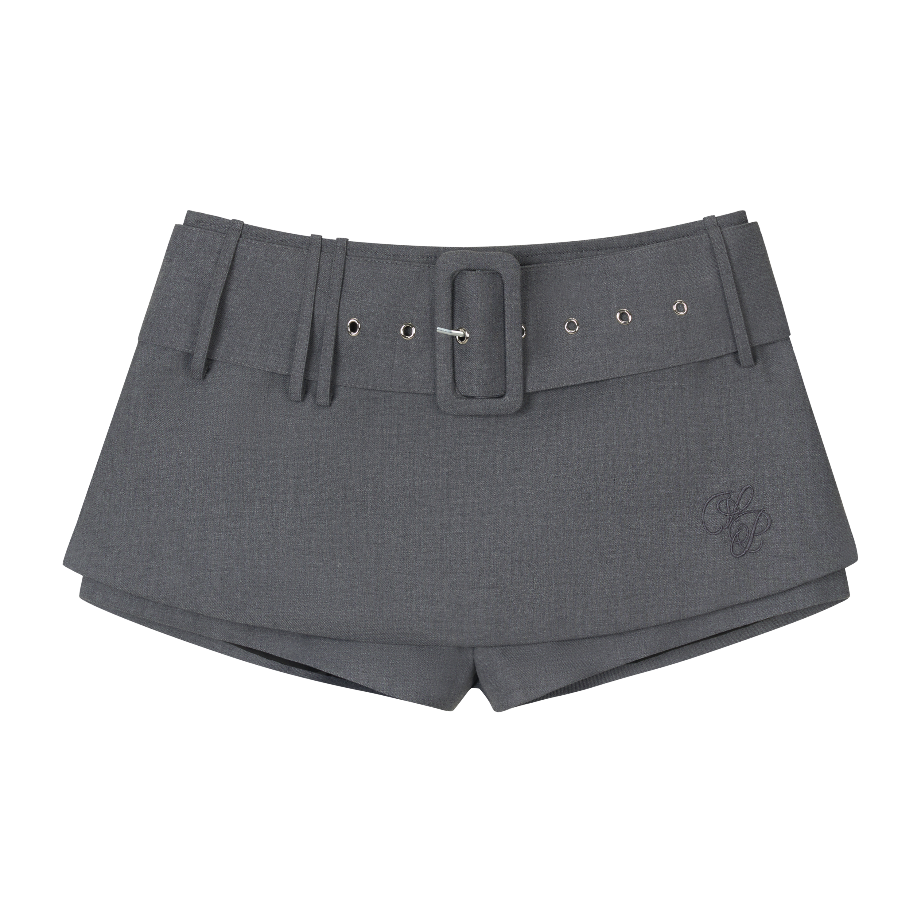VIA PITTI VIABP301 Belt suit skirt
