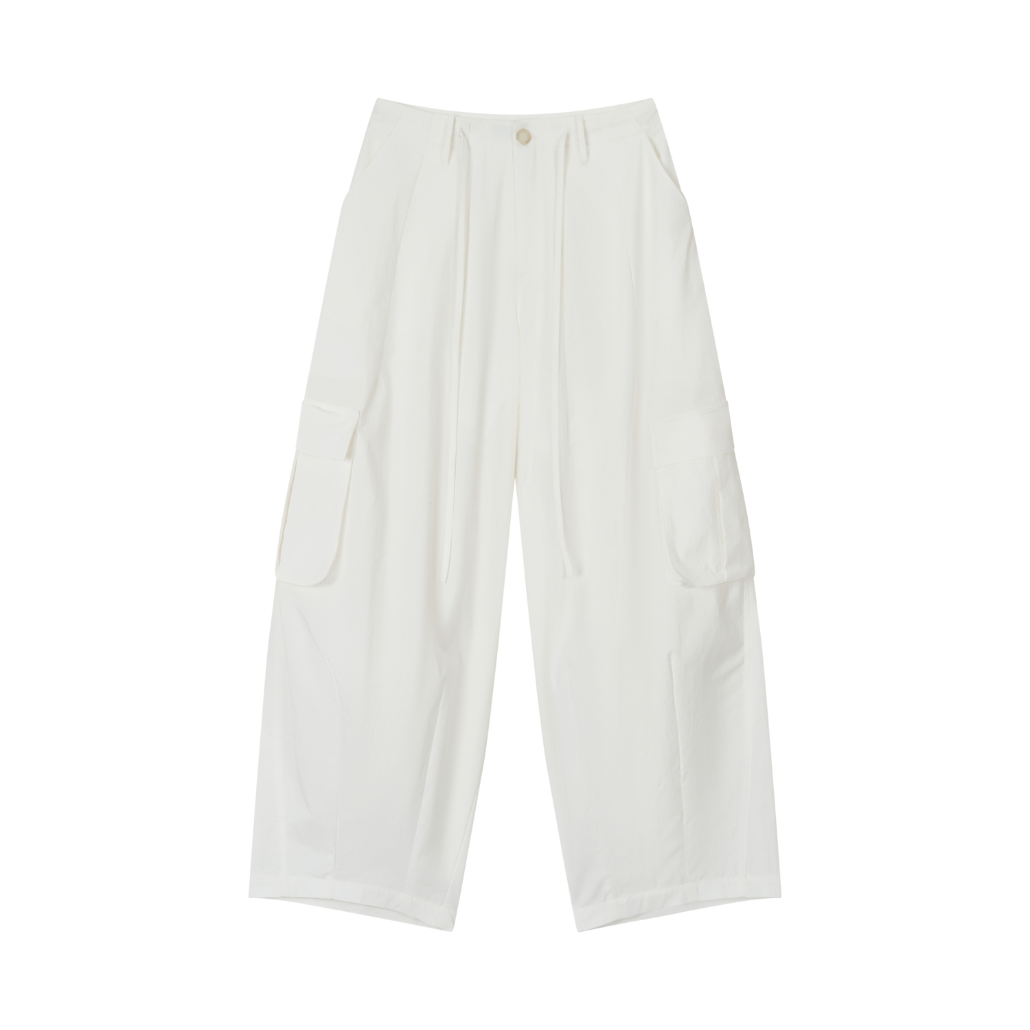 VIA PITTI VIABP319 Workwear large pocket beaded casual pants (2color)
