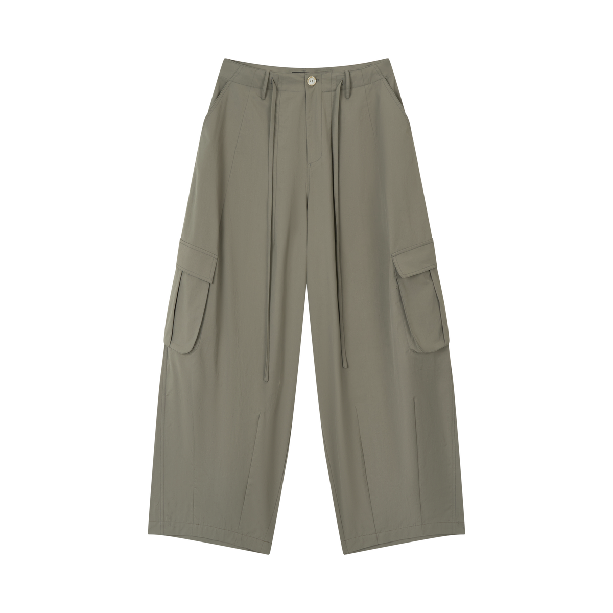 VIA PITTI VIABP319 Workwear large pocket beaded casual pants (2color)