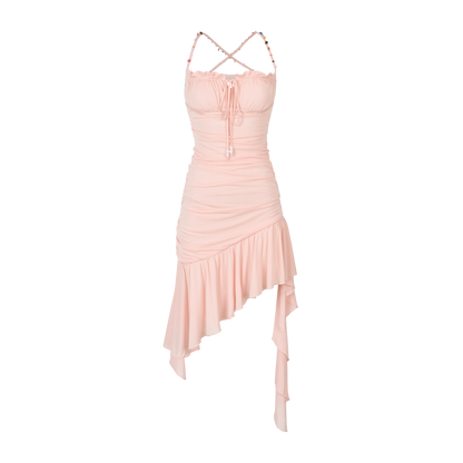 VIA PITTI VIABD336 Beaded mesh dress (2color)