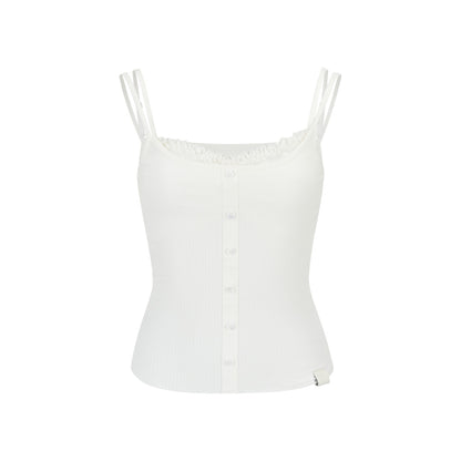 VIA PITTI VIADTP767 Splicing button decoration camisole vest