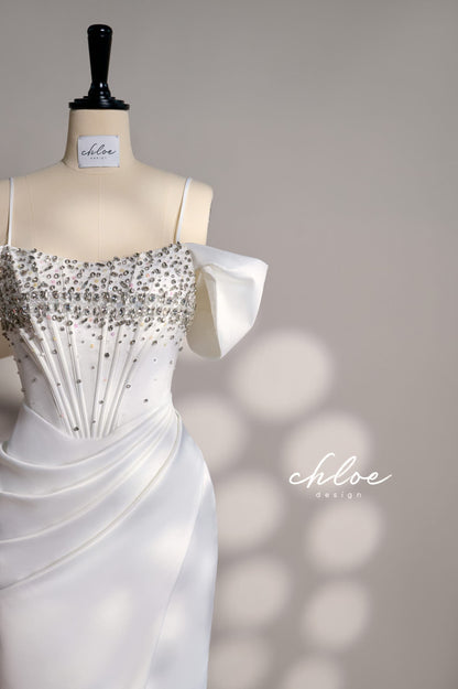 Clava Maison Corset Crystal 24 Custom Made Dress
