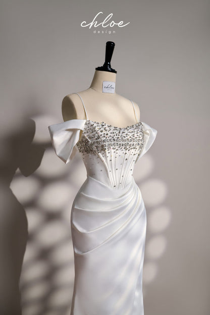 Clava Maison Corset Crystal 24 Custom Made Dress