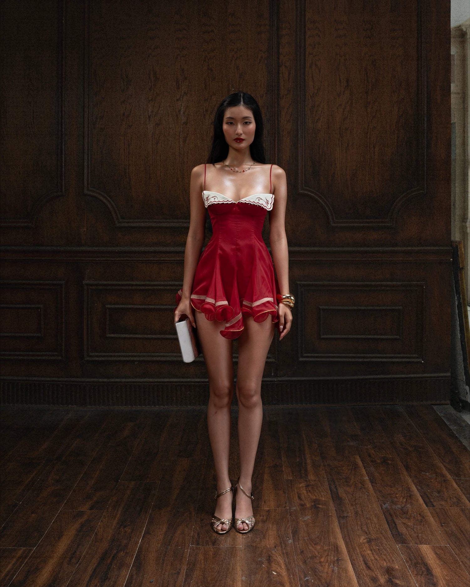 Huelleyrose Shtobe Dress - Red