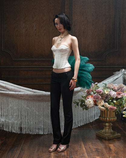 Huelleyrose Reb Set- White