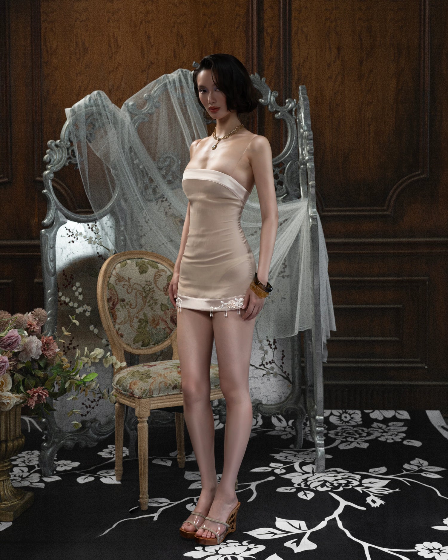 Huelleyrose Zouri Dress