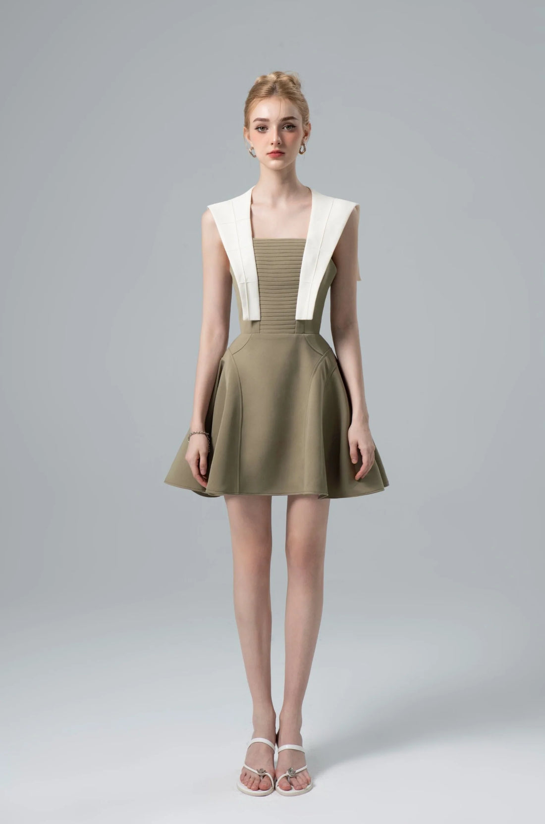 CICI Sale Amalfi Two-tone Mini Dress