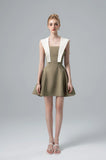 CICI Amalfi Two-tone Mini Dress