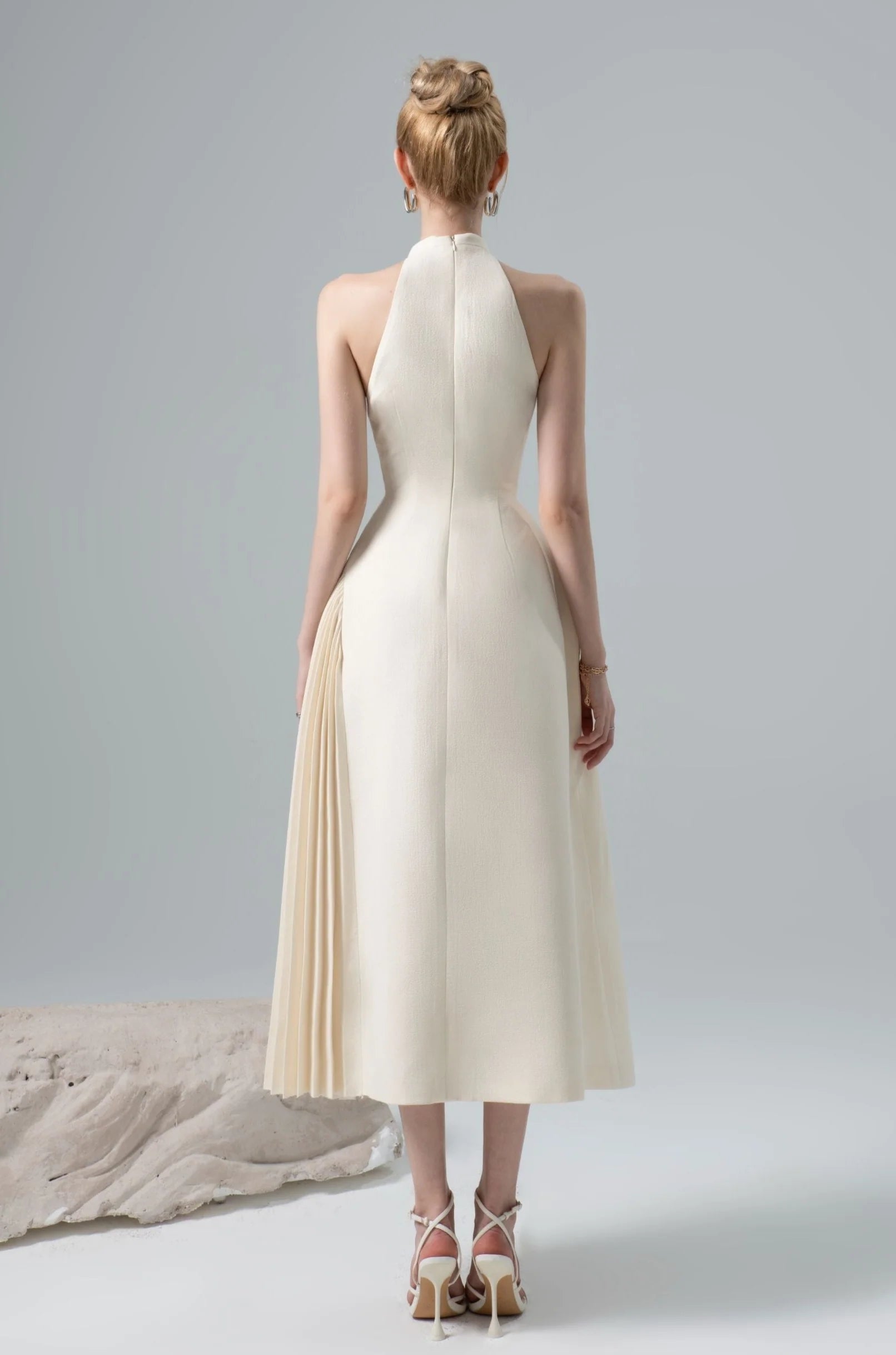 CICI Sale Charlene Halterneck Midi Dress