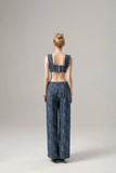 CICI Wayne Denim Jumpsuit