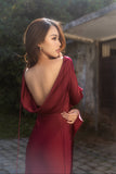 KISSERINE  LILY SILK DRESS(4color)