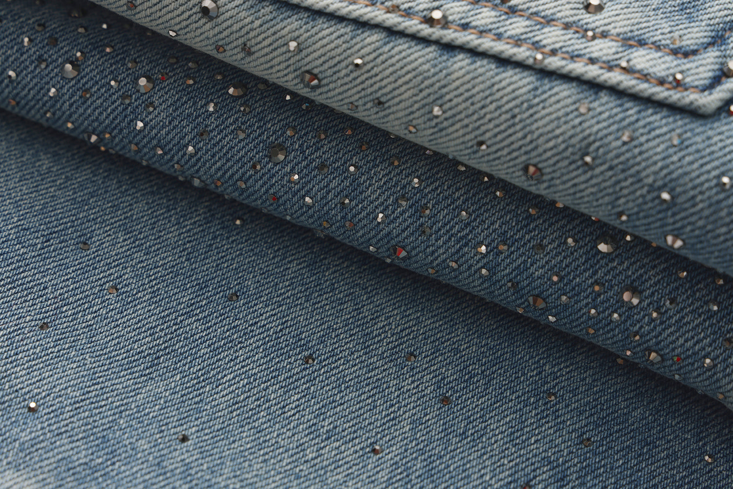 Straight-leg loose glitter pants (2color)